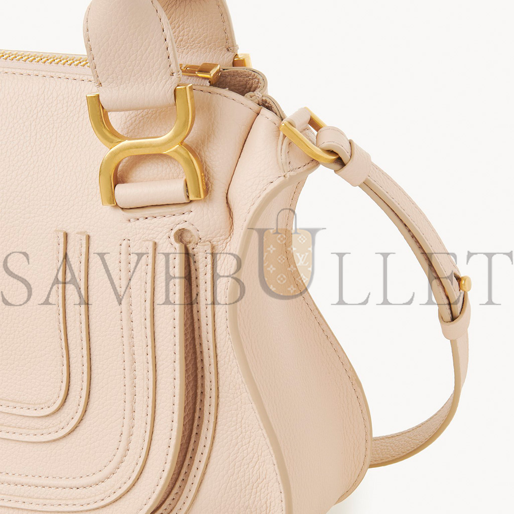 CHLOE SMALL MARCIE BAG IN GRAINED LEATHER CHC22AS628I316J5  (30*23*9cm)